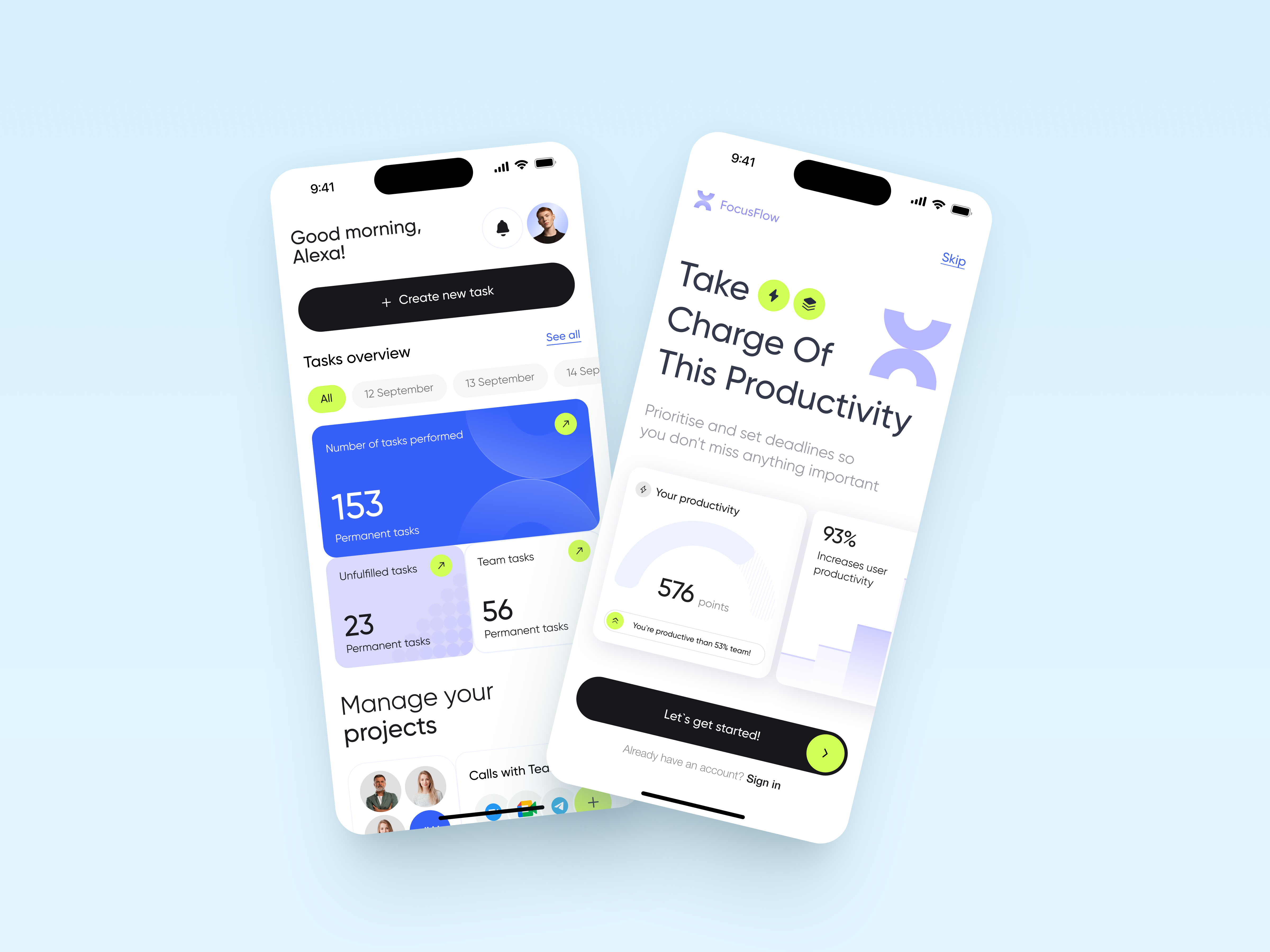 FocusFlow - SaaS Mobile App — screen 3