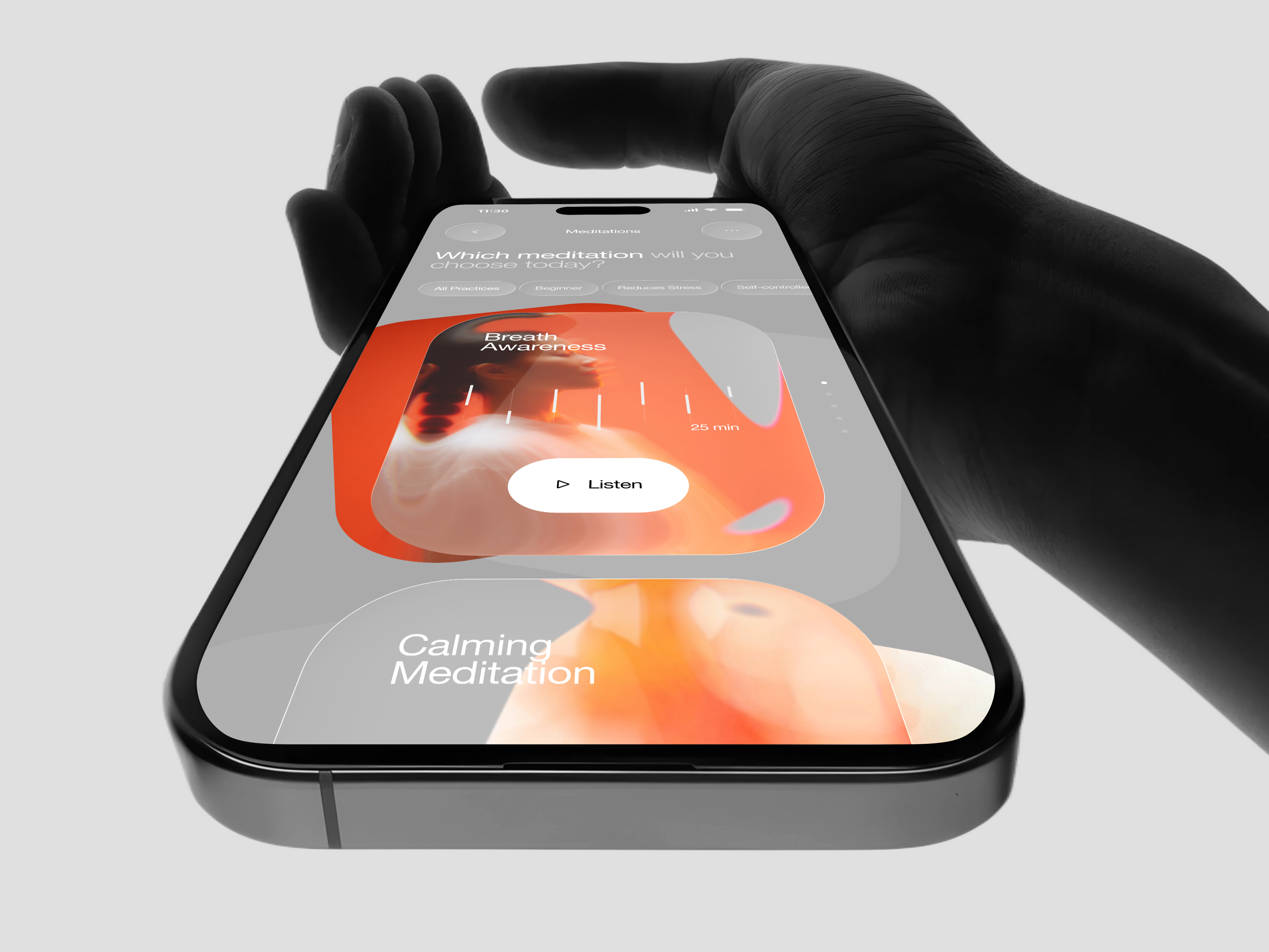Luma Mobile – Meditation App UI — screen 4